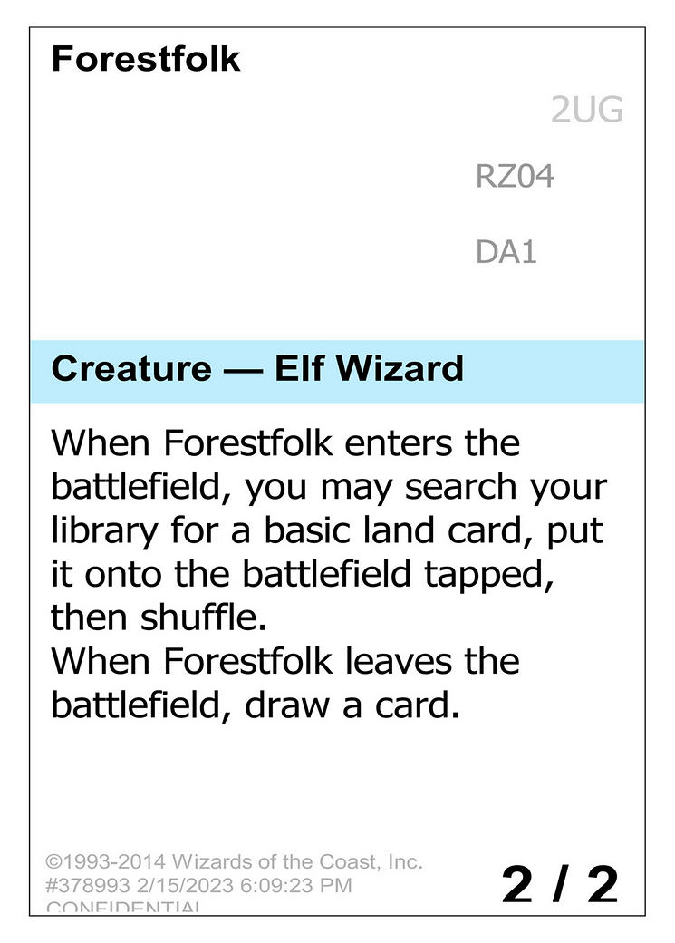 Forestfolk (UNK-RZ04A) [Unknown Event]