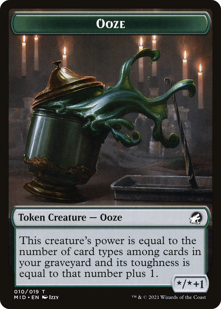 Ooze (TMID-010) [Innistrad: Midnight Hunt Tokens]