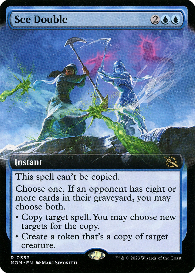 See Double (Extended Art) (MOM-353) [March of the Machine]