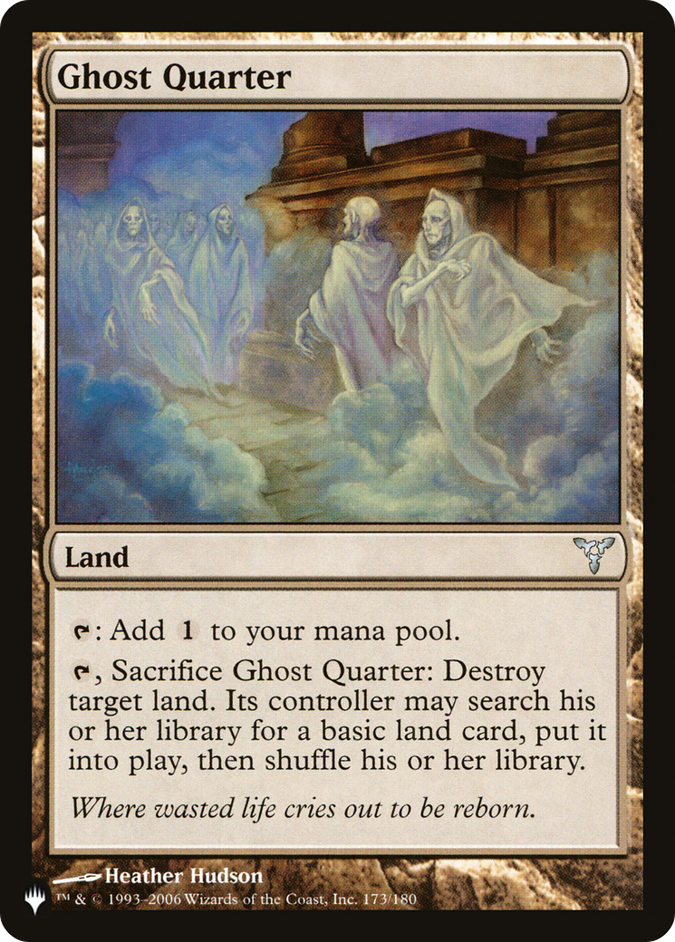 Ghost Quarter (DIS) (LIST-173/180) [The List]