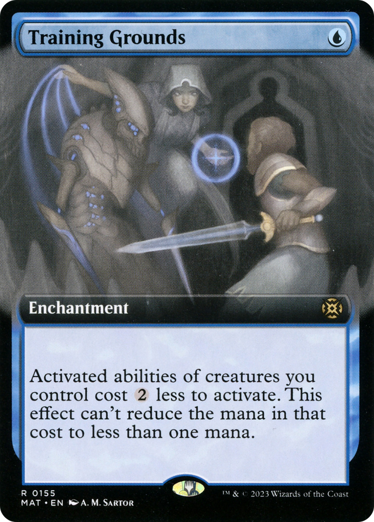 Training Grounds (Extended Art) (MAT-155) [March of the Machine: The Aftermath]