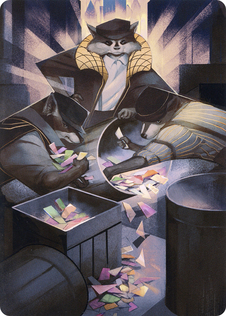 Masked Bandits // Masked Bandits (ASNC-069) (Borderless) [New Capenna Art Series] Foil