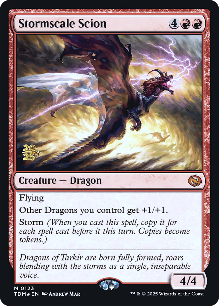 Stormscale Scion (PRE-123) [Prerelease Cards] Foil