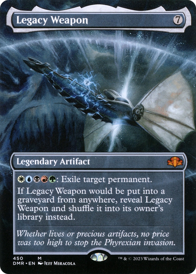 Legacy Weapon (Borderless) (DMR-450) [Dominaria Remastered] Foil