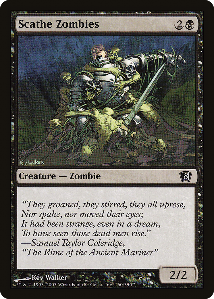 Scathe Zombies (8ED-160) [8th Edition]