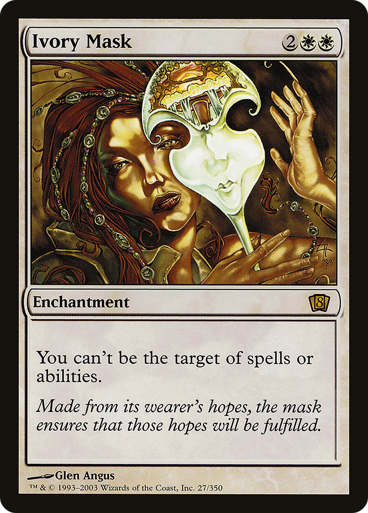 Ivory Mask (8ED-027) [8th Edition] Foil