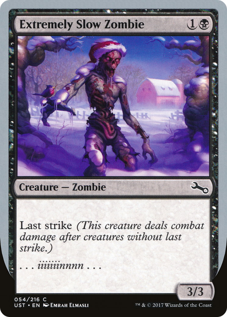 Extremely Slow Zombie (C) (UST-054) [Unstable] Foil