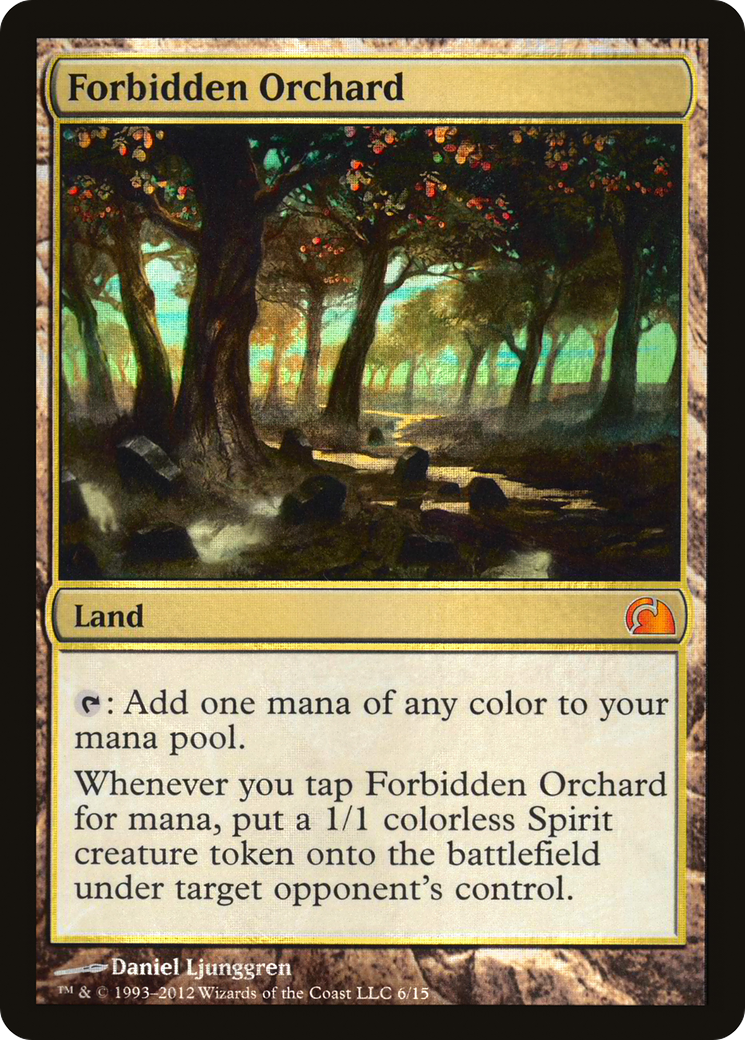 Forbidden Orchard (V12-006) [From the Vault: Realms] Foil