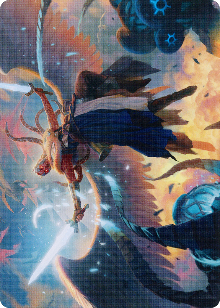 Boon-Bringer Valkyrie // Boon-Bringer Valkyrie (AMOM-002) (Borderless) [March of the Machine Art Series] Foil