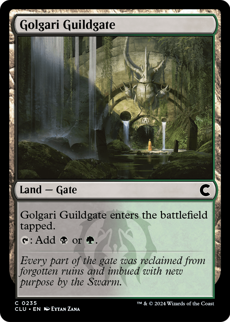 Golgari Guildgate (CLU-235) [Ravnica: Clue Edition]