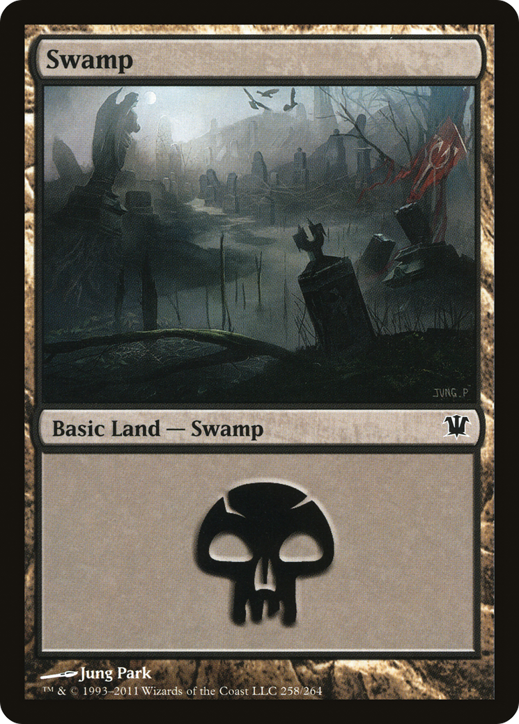 Swamp (ISD-258) [Innistrad] Foil