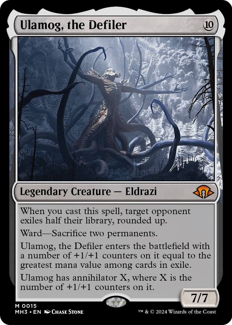 Ulamog, the Defiler (MH3-015) [Modern Horizons 3] Foil