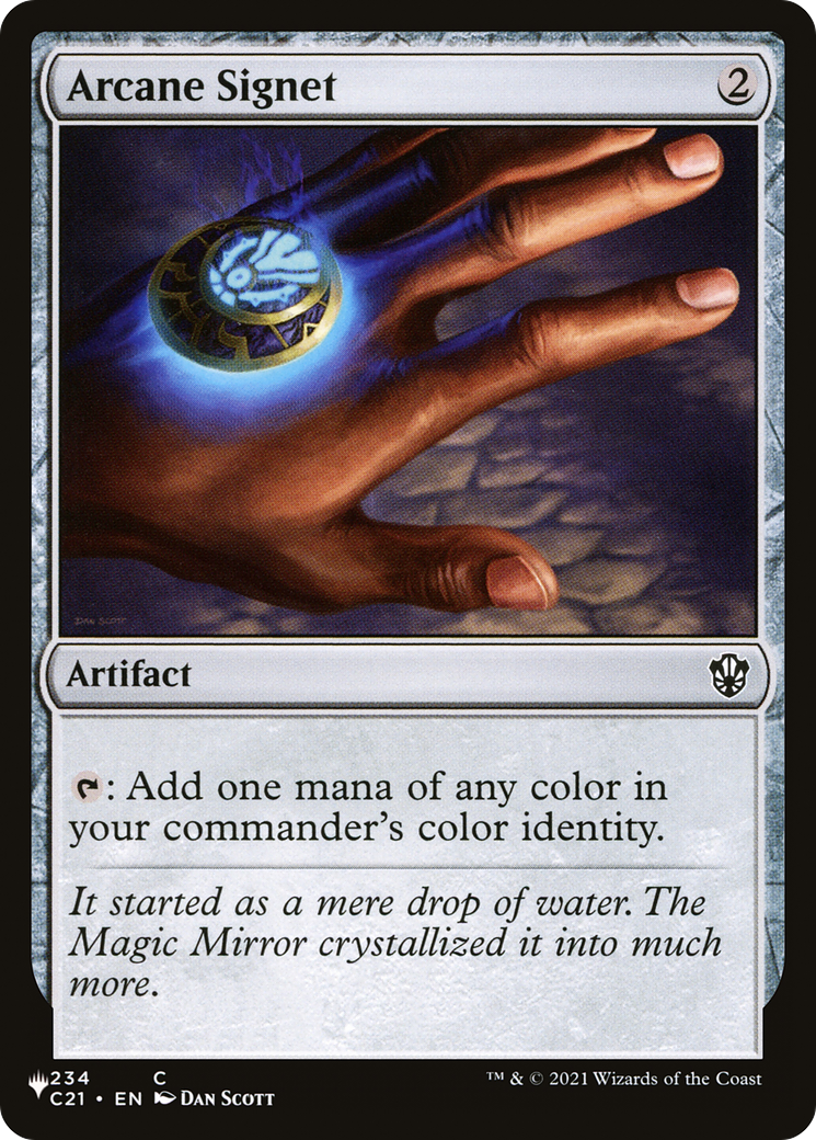 Arcane Signet (C21) (LIST-234) [The List]