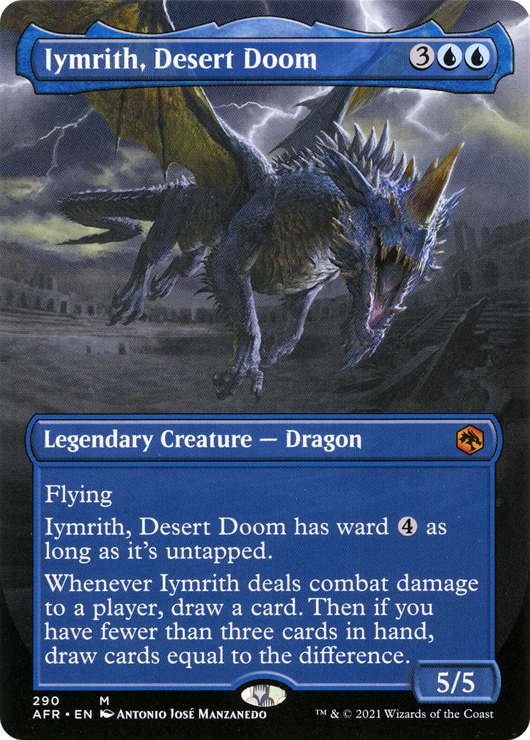 Iymrith, Desert Doom (Borderless) (AFR-290) [Adventures in the Forgotten Realms]