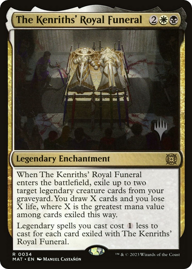 The Kenriths' Royal Funeral (PPMKM-034) [Promo Pack: March of the Machine: The Aftermath Promos] Foil