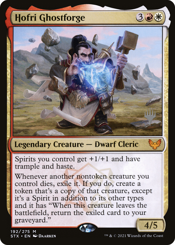 Hofri Ghostforge (PPSTX-192) [Promo Pack: Strixhaven: School of Mages Promos]