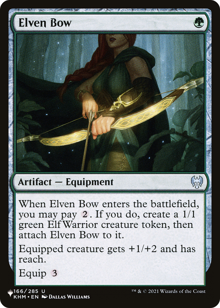Elven Bow (LIST-166/285) [The List]