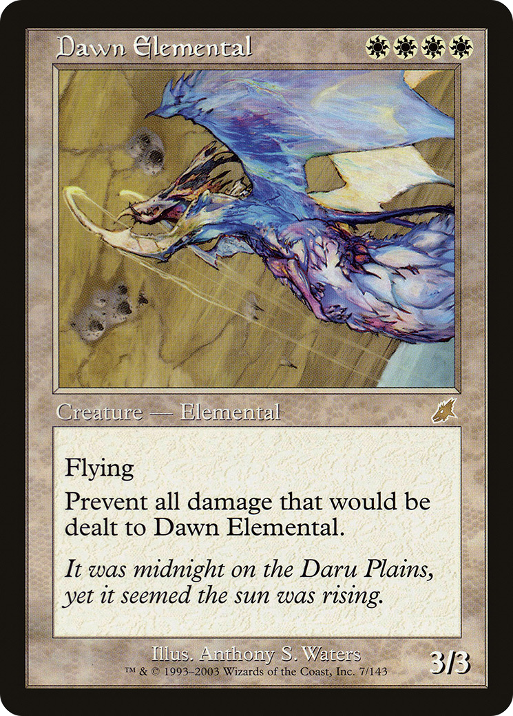 Dawn Elemental (SCG-007) [Scourge]