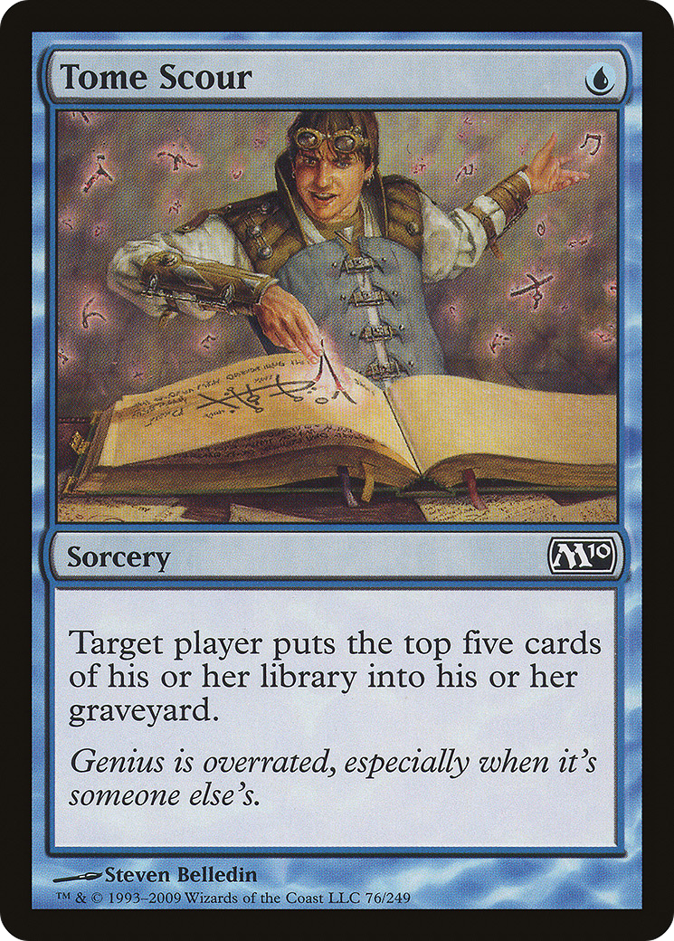 Tome Scour (M10-076) [Magic 2010] Foil