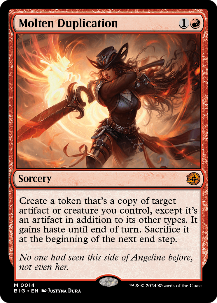 Molten Duplication (BIG-014) [The Big Score] Foil
