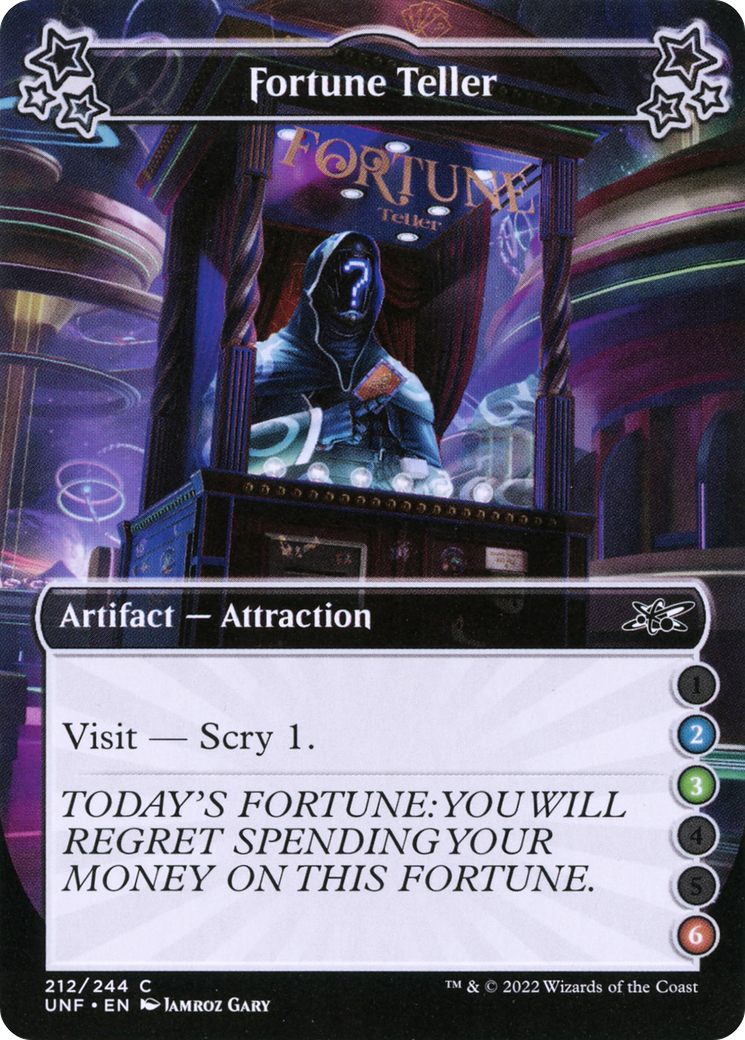 Fortune Teller (2-3-6) (UNF-212) [Unfinity] Foil