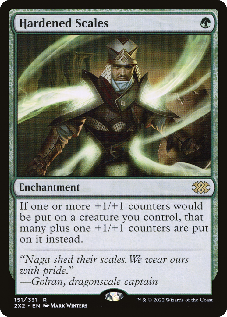 Hardened Scales (2X2-151) [Double Masters 2022]