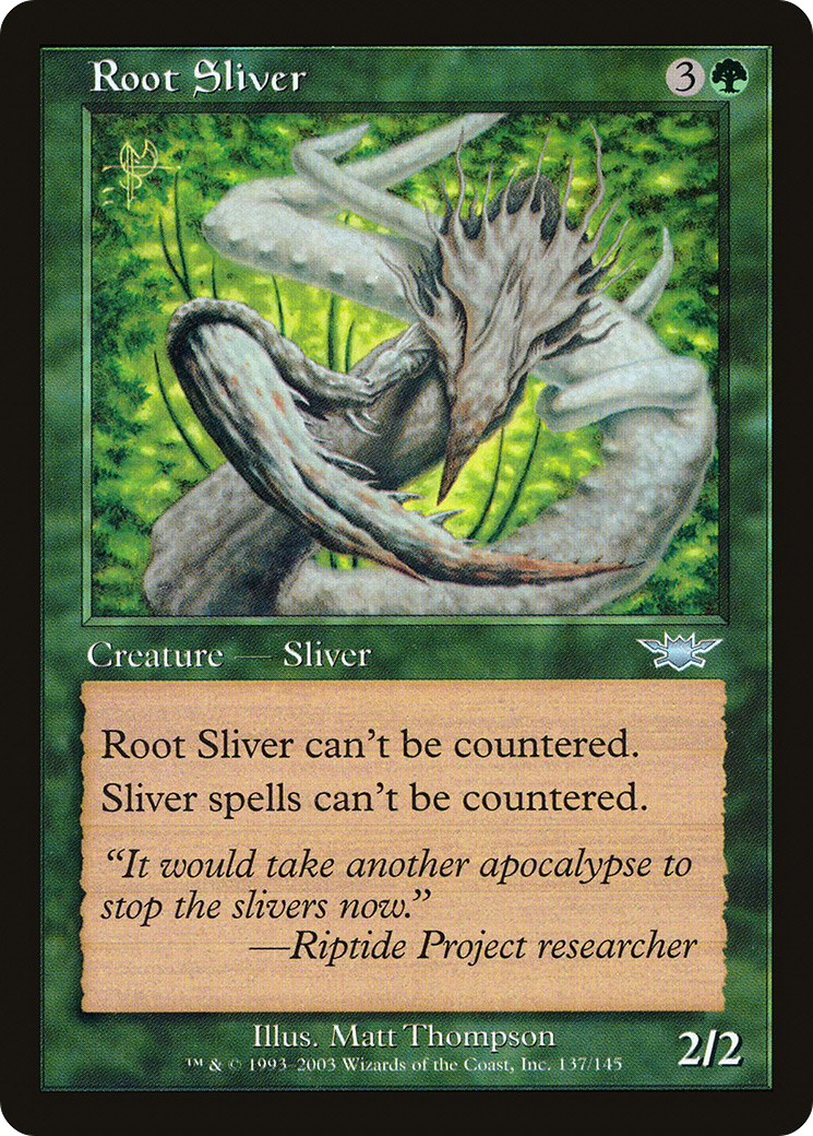 Root Sliver (LGN-137) [Legions] Foil