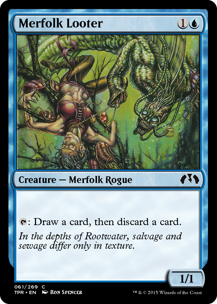 Merfolk Looter (TPR-061) [Tempest Remastered] Foil