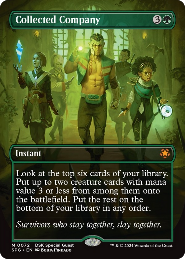 Collected Company (Borderless) (SPG-072) [Special Guests] Foil