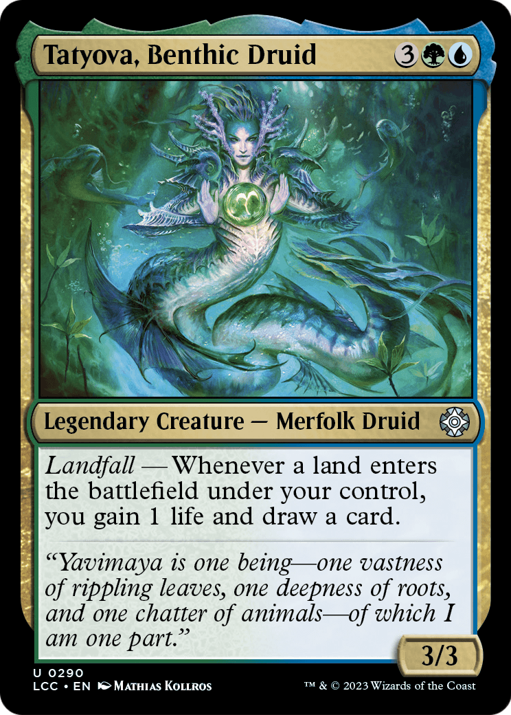 Tatyova, Benthic Druid [Commander: The Lost Caverns of Ixalan]