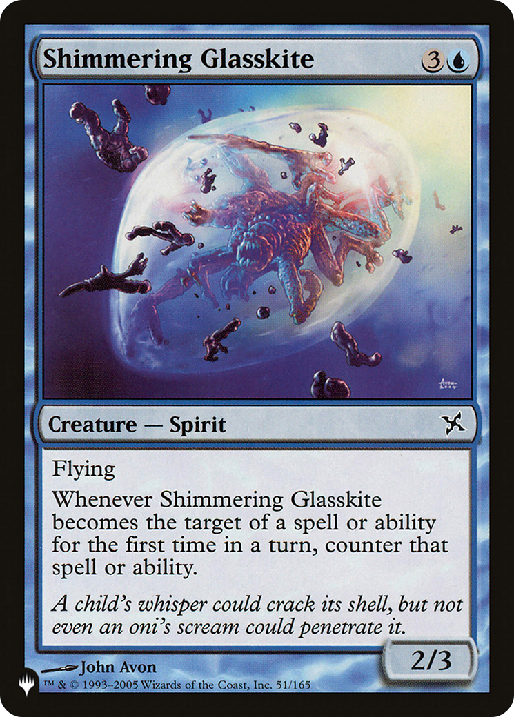 Shimmering Glasskite (LIST-51/165) [The List]
