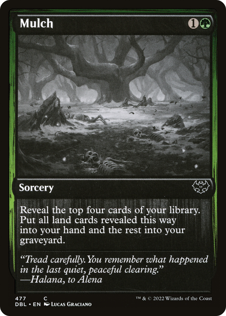 Mulch (DBL-477) [Innistrad: Double Feature] Foil