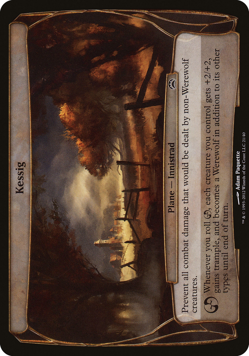 Kessig (Planechase 2012) (OVER-021) [Planechase 2012 Planes] Foil