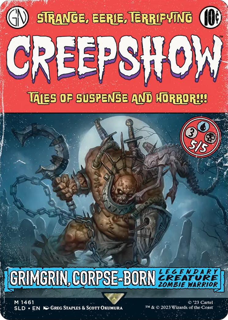 Grimgrin, Corpse-Born (SLD-1461) (Borderless) [Secret Lair Drop]