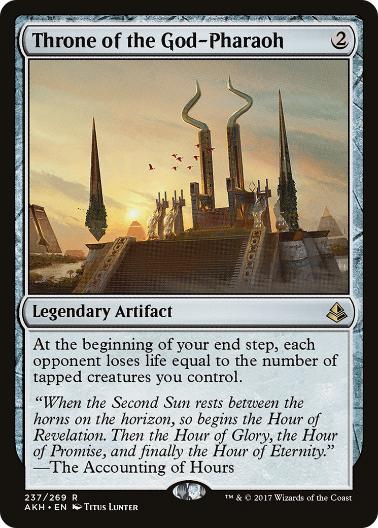 Throne of the God-Pharaoh (AKH-237) [Amonkhet] Foil