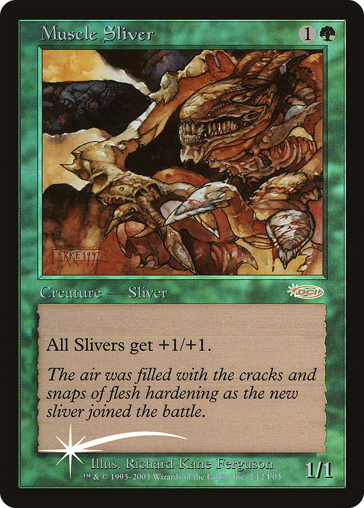 Muscle Sliver [Friday Night Magic 2003] Foil
