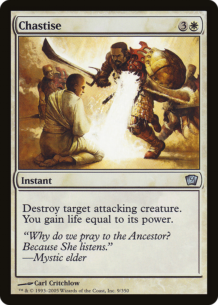 Chastise (9ED-009) [9th Edition] Foil