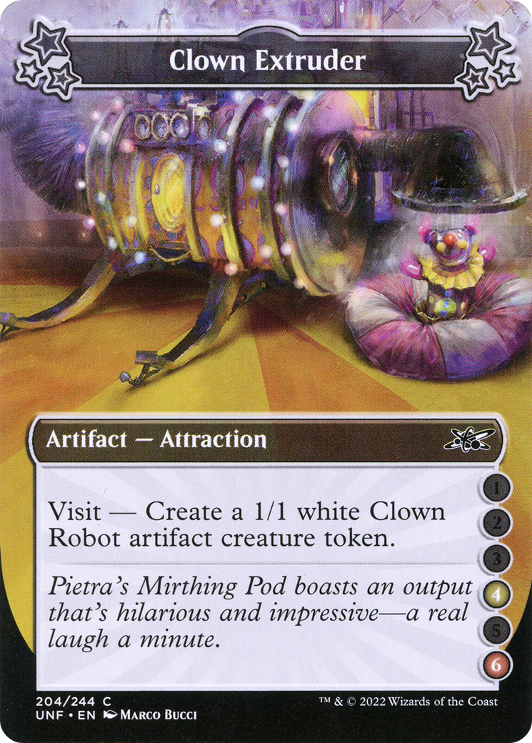 Clown Extruder (4-6) (UNF-204) [Unfinity] Foil