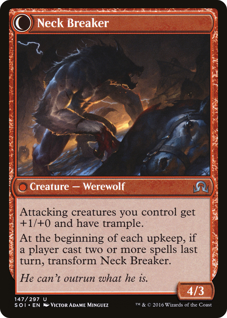 Breakneck Rider (SOI-147) [Shadows over Innistrad] Foil