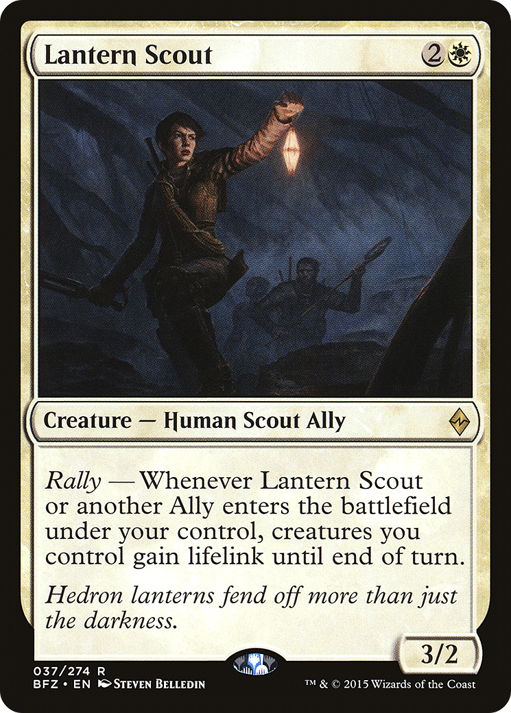 Lantern Scout (BFZ-037) [Battle for Zendikar]