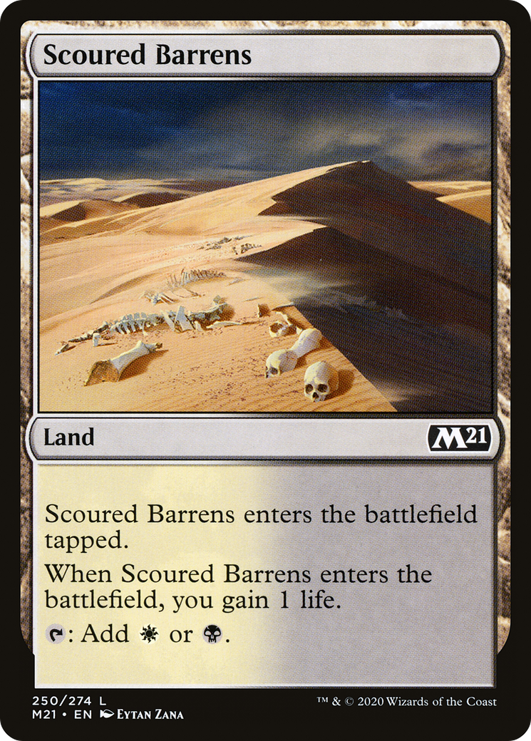 Scoured Barrens (M21-250) [Core Set 2021]