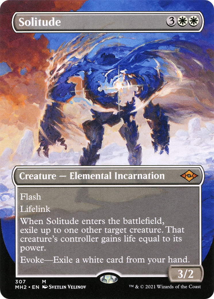 Solitude (Borderless) (MH2-307) [Modern Horizons 2] Foil