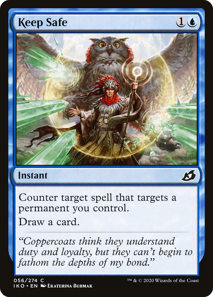 Keep Safe (IKO-056) [Ikoria: Lair of Behemoths] Foil