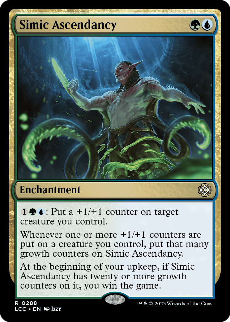 Simic Ascendancy (LCC-288) [The Lost Caverns of Ixalan Commander]