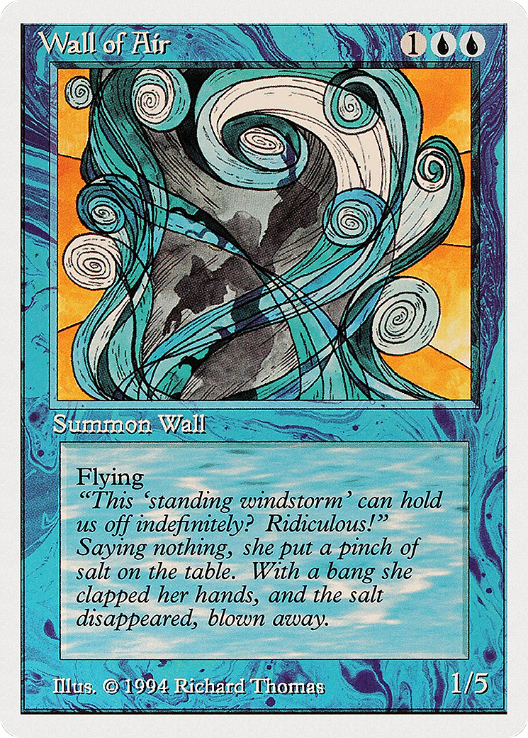 Wall of Air (SUM-090) [Summer Magic / Edgar]