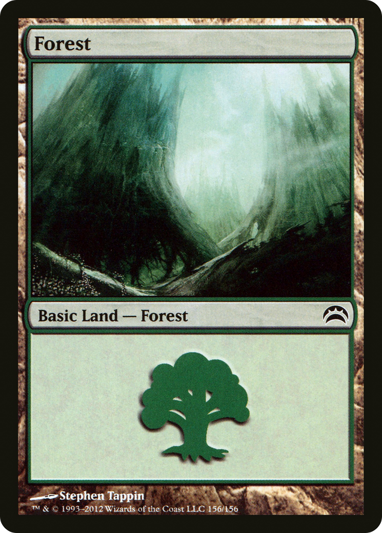 Forest (PC2-156) [Planechase 2012] Foil