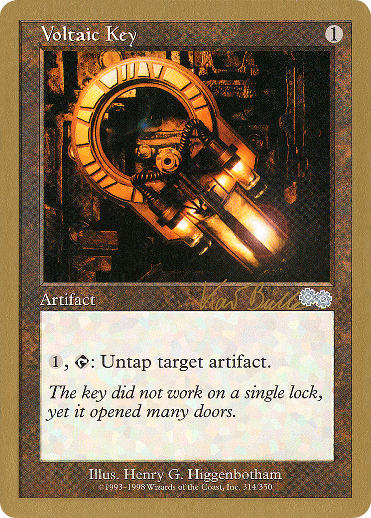 Voltaic Key - 1999 Kai Budde (USG) [World Championship Decks 1999]