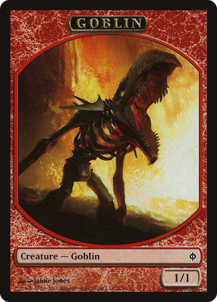 Goblin Token (NPH-002) [New Phyrexia Tokens]