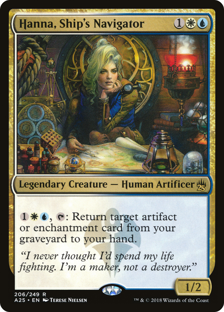Hanna, Ship's Navigator (A25-206) [Masters 25] Foil