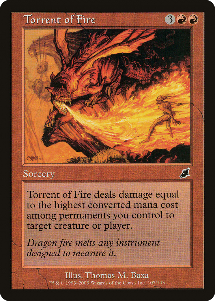 Torrent of Fire (SCG-107) [Scourge]